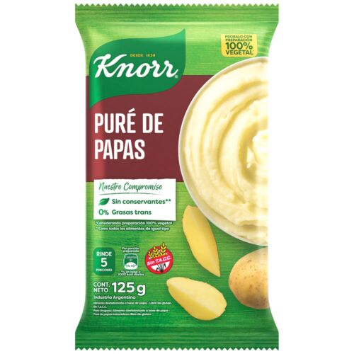 PURE DE PAPAS KNORR x 125 GR
