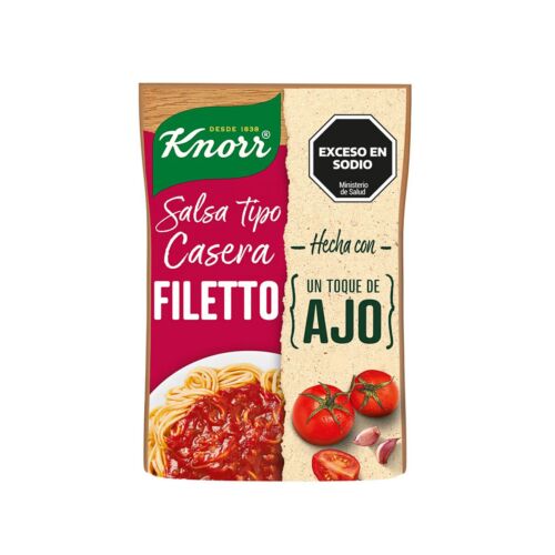 SALSA KNORR FILETTO x 340 GR
