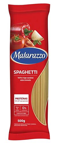 FIDEOS MATARAZZO SPAGHETTI x 500 GR