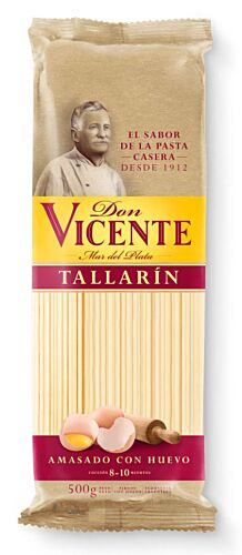 FIDEOS DON VICENTE TALLARINES x 500 GR