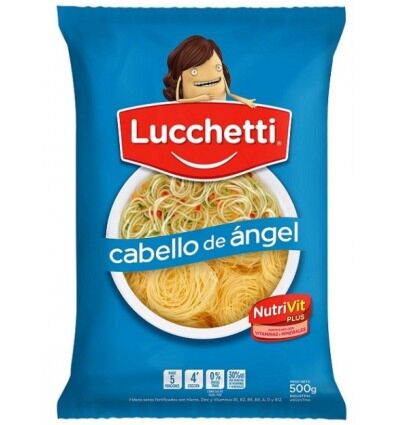 FIDEOS LUCCHETTI CABELLO ANGEL x 500 GR