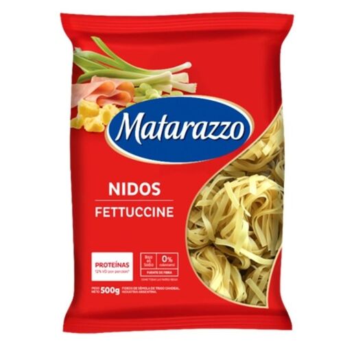 FIDEOS MATARAZZO FETTUCCINE x 500 GR