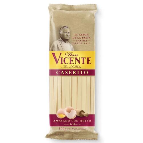 FIDEOS DON VICENTE CASERITO x 500 GR