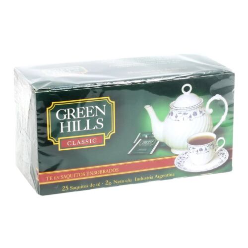 TE GREEN HILLS x 25 SAQUITOS