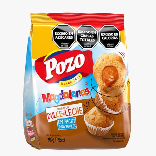 MAGDALENA POZO RELLENO DULCE DE LECHE x 200 GR