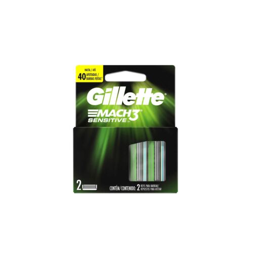 CARTUCHO MACH3 SENSITIVE X 2 UNIDADES