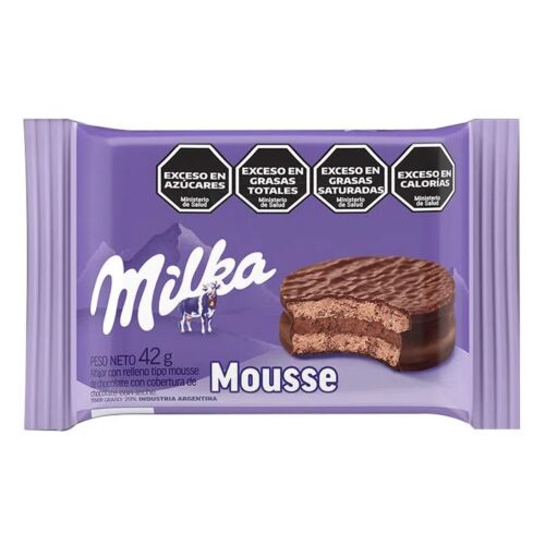 ALFAJOR MILKA MOUSSE x 42 GR