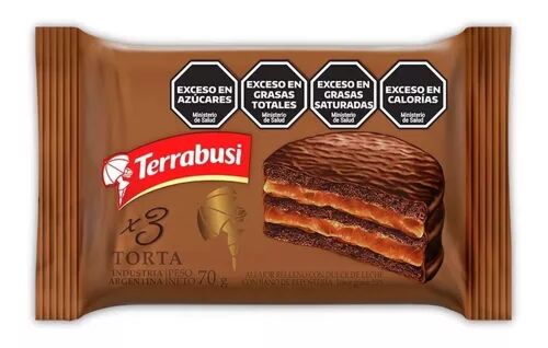 ALFAJOR TERRABUSI TORTA x 70 GR