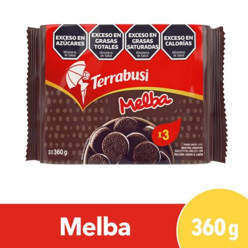 GALLETITAS MELBA TRIPACK x 360 GR