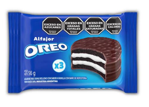 ALFAJOR OREO TRIPLE x 56 GR