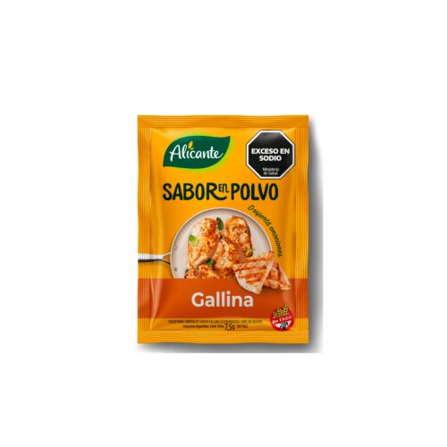 CALDO PARA SABORIZAR ALICANTE GALLINA x 7,5 GR