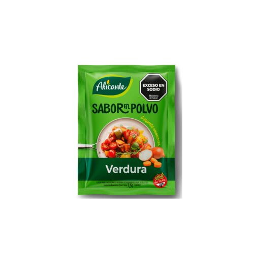 CALDO PARA SABORIZAR ALICANTE VERDURA x 7,5 GR