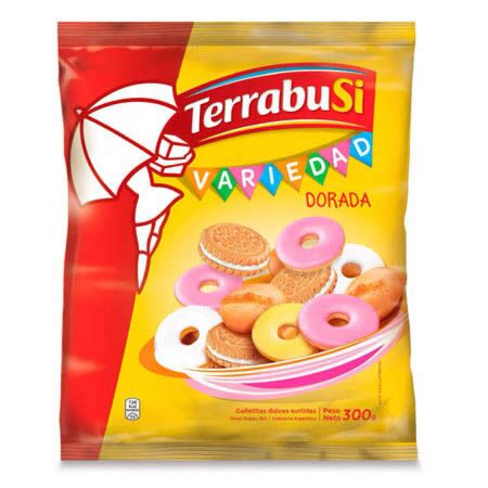 GALLETITAS VARIEDAD DORADA x 300 GR