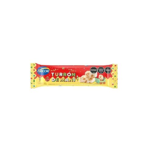 TURRON ARCOR MANI x 120 GR