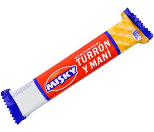 TURRON DE MANI MISKY x 25 GR