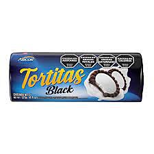 GALLETITAS TORTITAS BLACK x 125 GR