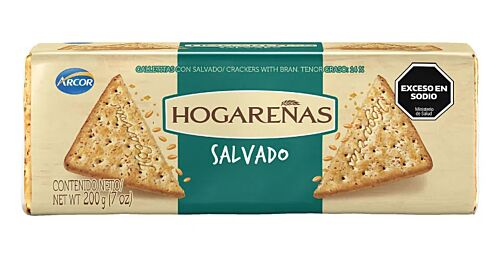 GALLETITAS HOGAREÑAS SALVADO x 200 GR