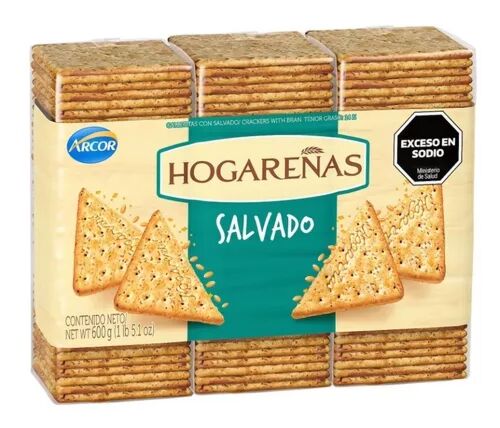 GALLETITAS HOGAREÑAS SALVADO x 600 GR