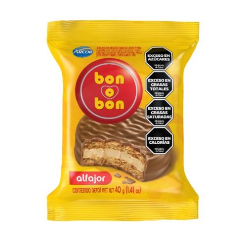 ALFAJOR BON O BON NEGRO x 40 GR
