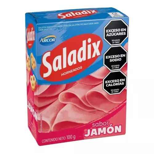 GALLETITAS SALADIX JAMON x 100 GR