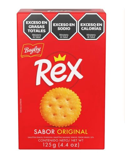 GALLETITAS REX ESTUCHE x 125 GR