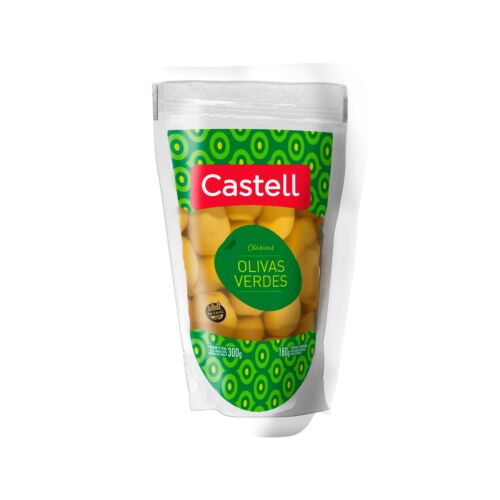 ACEITUNA CASTELL VERDES DP x 180 GR