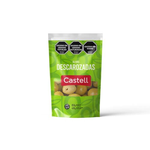 ACEITUNA CASTELL VERDES DP x 100 GR