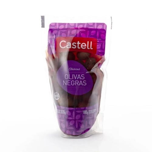 ACEITUNA CASTELL NEGRAS  DP x 100 GR