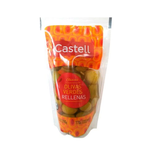 ACEITUNAS CASTELL RELLENAS DP x 170 GR