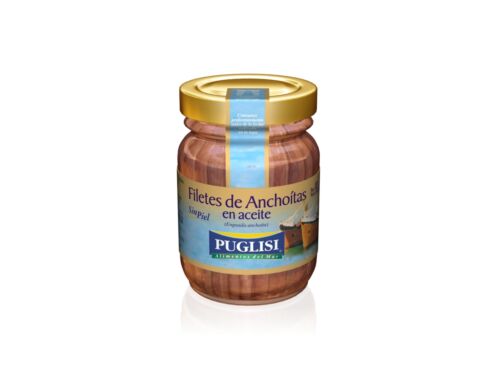 ANCHOITA PUGLISI ACEITE x 90 GR