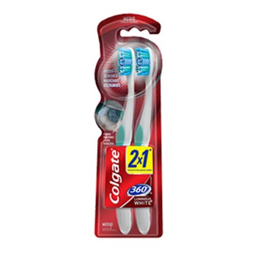 CEPILLO DE DIENTES COLGATE 360 LUMINOUS x UNIDAD