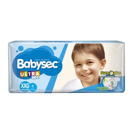 PAÑAL BABYSEC ULTRASOFT XXG x 8U