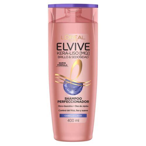SHAMPOO ELVIVE KERA LISO BRILLO x 400 ML