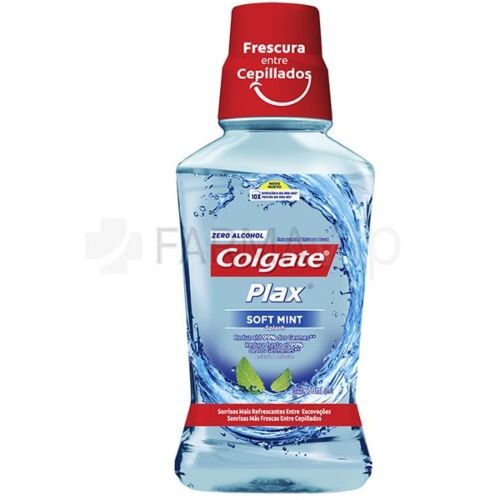 ENJUAGUE BUCAL COLGATE PLAX SOFT MINT x 250 ML