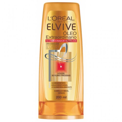 ACONDICIONADOR ELVIVE OLEO EXTRAORDINARIO NUTRICION UNIVERSAL x 200 ML