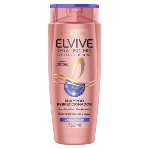 SHAMPOO ELVIVE KERA LISO BRILLO x 750 ML