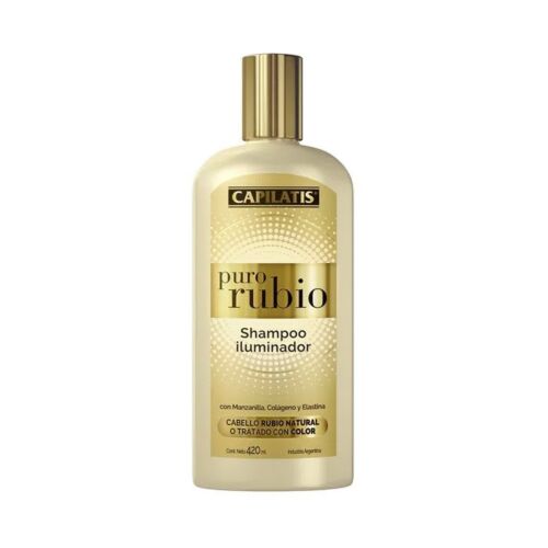 SHAMPOO CAPILATIS PURO RUBIO ILUMINADOR x 420 ML