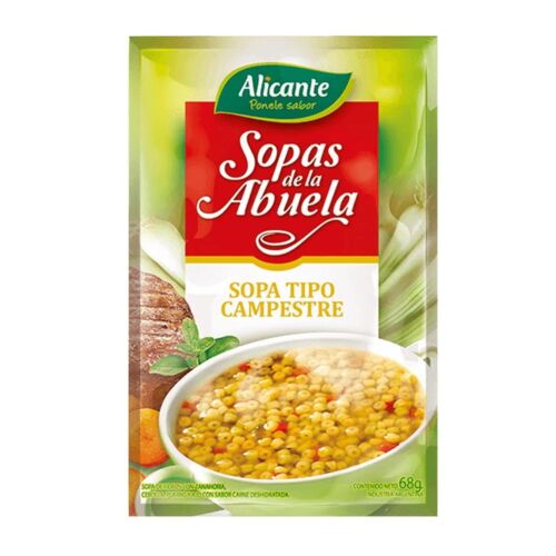 SOPA ALICANTE CAMPESTRE x 68 GR