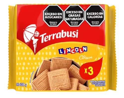 GALLETITAS LINCOLN CLASICA x 459 GR