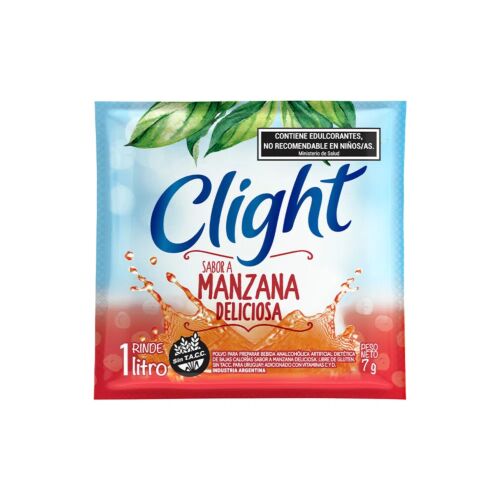 JUGO CLIGHT MANZANA DELICIOSA x 7.5 GR