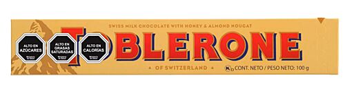 CHOCOLATE TOBLERONE LECHE x 100 GR