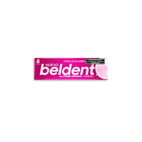 CHICLE BELDENT GLOBO x 10 GR