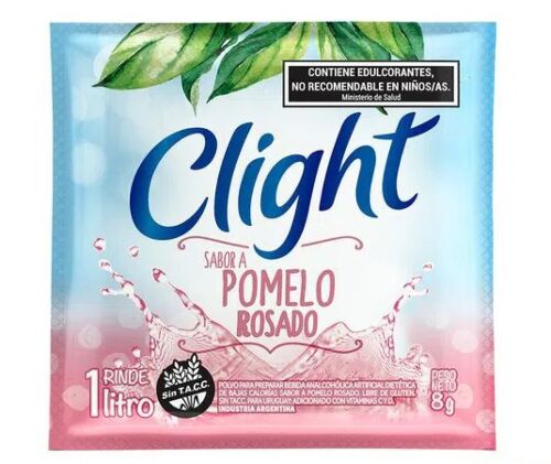 JUGO CLIGHT POMELO ROSADO x 9.5 GR