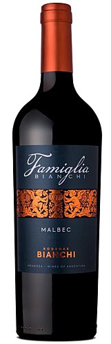 VINO FAMIGLIA BIANCHI MALBEC x 750 CC