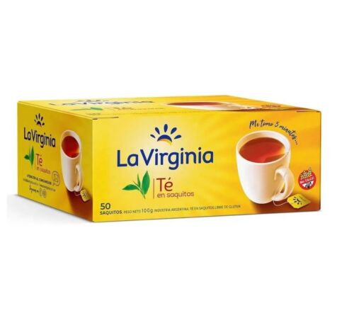 TE LA VIRGINIA x 50  SAQUITOS