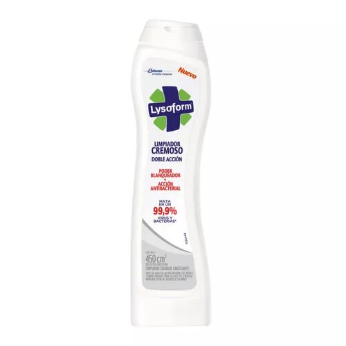 LIMPIADOR LYSOFORM CREMA DESINFECTANTE x 450 ML