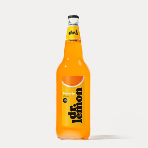 VODKA DR LEMON CON NARANJA x 1 LT