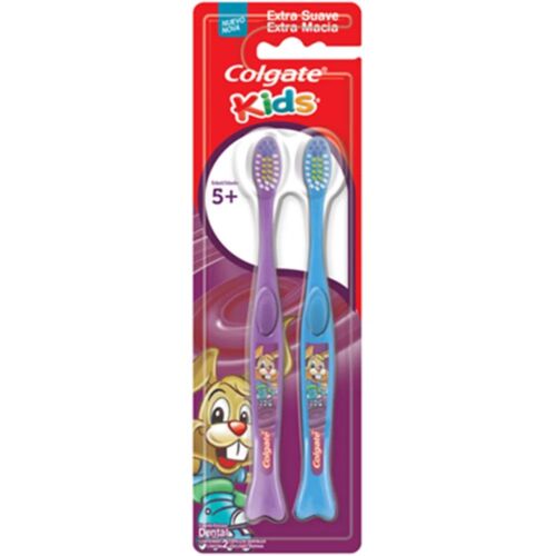 CEPILLO DE DIENTE COLGATE KIDS +5 AÑOS x 2 U