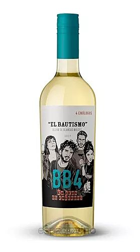 VINO EL BAUTISMO BLEND BLANCO DULCE x 750 CC