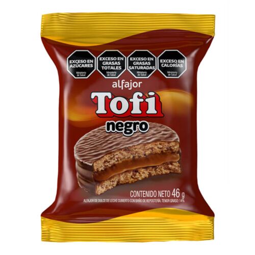 ALFAJOR TOFI NEGRO x 46 GR